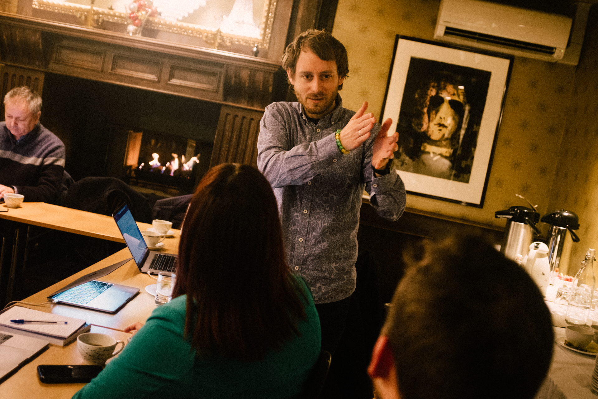 Foredragsholder på SOSOLO-webinar